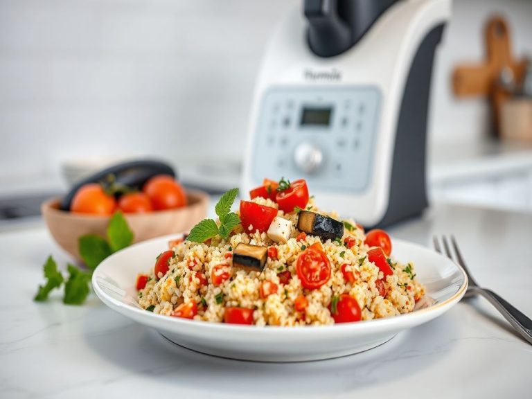 Salmorejo de Berenjena y Couscous